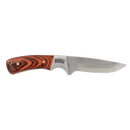 Bison River 7.75" Fixed Blade Knife with Leather Sheath – Compact Outdoor & BBQ Knife