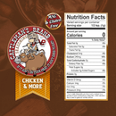 Cattleman's Brand Chicken & More Seasoning – Texas-made herb and garlic blend in 16 oz. bottle. List of Ingredients.