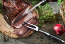 Dalstrong Gladiator carving knife and fork set 9 inch DDR BBQ Supply