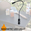 Drip EZ Magnetic LED Grill Light with flexible neck and magnetic base – 200 lumen BBQ light
