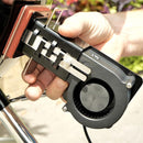 FireBoard Drive Blower Nozzle Adapter for kettle-style smokers – shop DDR BBQ Supply fan close up