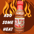 Jack Mixon’s Old South Hot BBQ Sauce with vinegar base and mild heat for pork and ribs