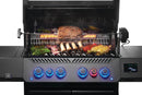 Napoleon Phantom Prestige 500 Connected Grill with WiFi, Bluetooth, infrared side and rear burners, and integrated rotisserie kit