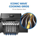 Napoleon Phantom Rogue PRO-S 425 Matte Black Gas Grill with Infrared Side and Rear Burners at DDR BBQ Supply