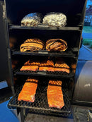 Old Country BBQ Pits Angus Smoker at DDR BBQ Supply – heavy-duty welded offset smoker with vertical chamber and massive cooking capacity