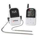 Primo PG00339 digital remote BBQ thermometer with wireless receiver, dual probes, and back-lit screen