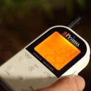 Primo PG00339 digital remote BBQ thermometer with wireless receiver, dual probes, and back-lit screen