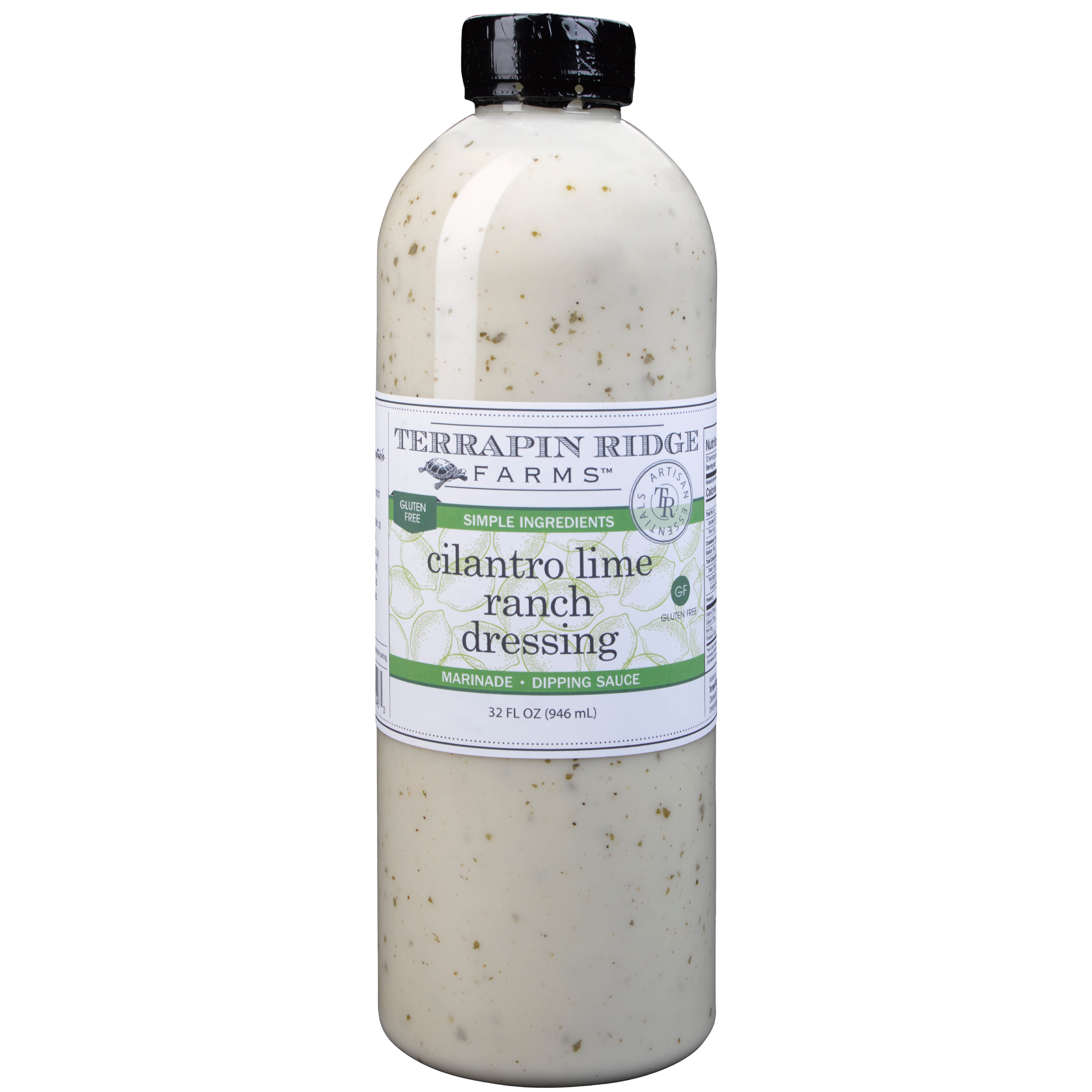 Cilantro Lime Ranch Dressing Quart for Salads and Tacos