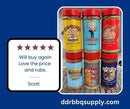 Meat Church Holy Voodoo BBQ Rub 14 oz with Cajun flavor and Texas jalapeño heat for poultry, ribs, and pork at DDR BBQ Supply. Customer approved