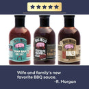 Meat Mitch Barbecue Sauce 3-Pack – customizable trio of bold BBQ sauces for ribs, brisket, chicken, and more