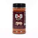BBQue Texas Piggy Piggy Pork Rub with sweet and savory blend for ribs, pulled pork, and chops with mahogany BBQ finish