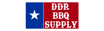DDR BBQ Supply logo with Texas star design