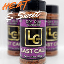 LC BBQ Last Call sweet black pepper BBQ rub for brisket, pork, and chicken