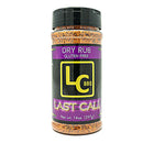 LC BBQ Last Call sweet black pepper BBQ rub for brisket, pork, and chicken