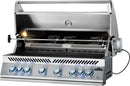 Napoleon Built-In 700 Series 44 BIG44 gas grill with dual infrared rear burners and rotisserie at DDR BBQ Supply