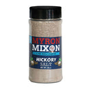 Myron Mixon Hickory Salt Shaker with real hickory smoke flavor for meats, veggies, and everyday cooking