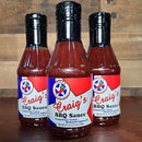 Craig’s BBQ Sauce 21 oz bottle with smooth, sweet flavor and mild heat for ribs, pork, chicken, and dipping