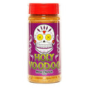 Meat Church Holy Voodoo BBQ Rub 14 oz with Cajun flavor and Texas jalapeño heat for poultry, ribs, and pork at DDR BBQ Supply