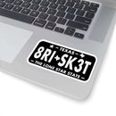 Brisket Texas BBQ sticker for smokers, coolers, and Texas pitmasters – shop DDR BBQ Supply
