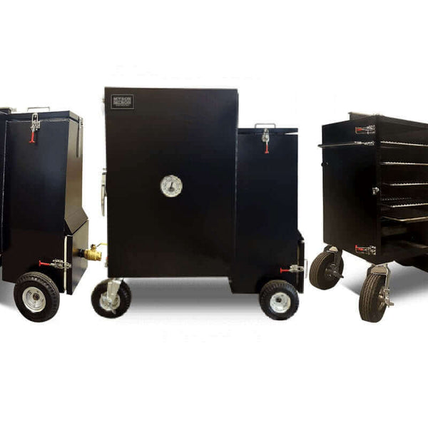 Compare Myron Mixon Gravity Fed Smokers: G9 to RFG-72XC