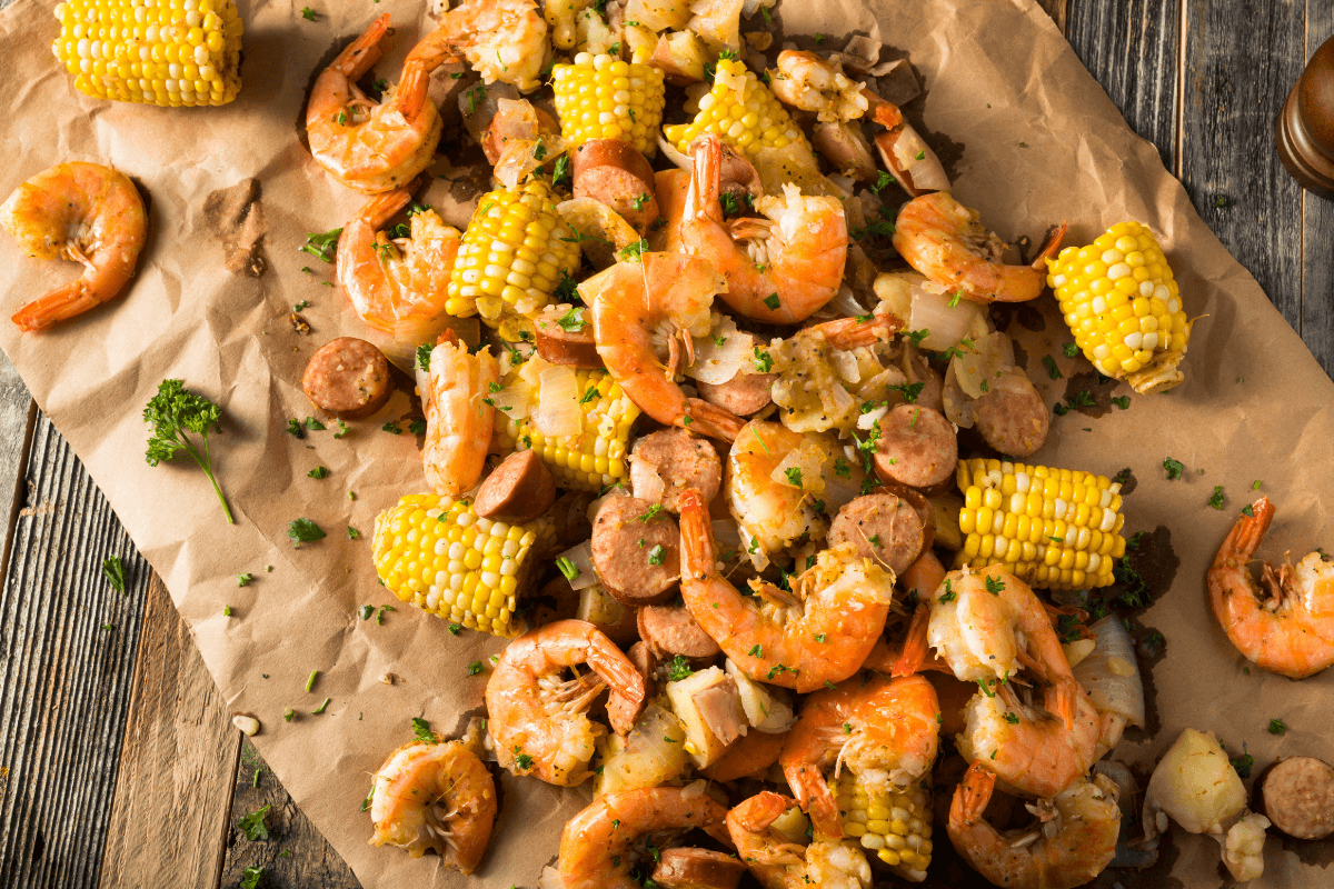 Crawfish, Shrimp & Seafood Boil Flavors Without the Pot