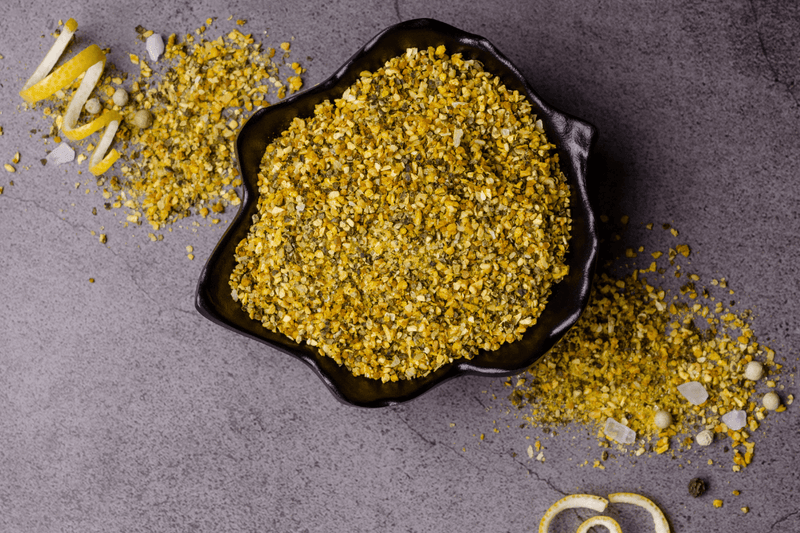 Lemon pepper seasoning at DDR BBQ Supply for chicken, seafood, wings, and BBQ cooks.