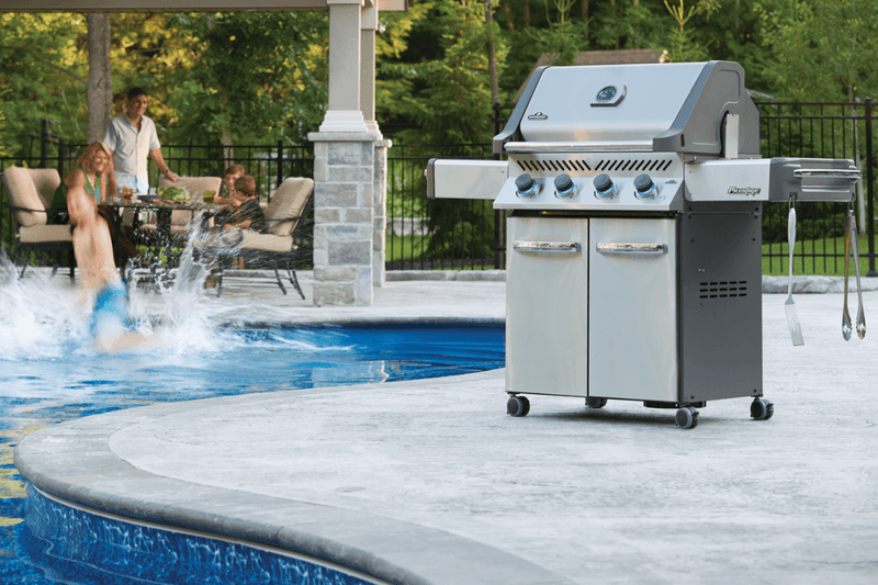 how to start a propane grill