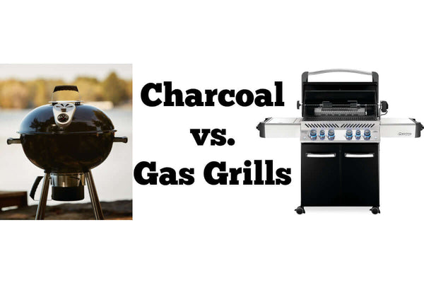 Side-by-side comparison of charcoal and gas grills with pros, cons, flavor differences, maintenance needs, and BBQ cooking tips for backyard enthusiasts