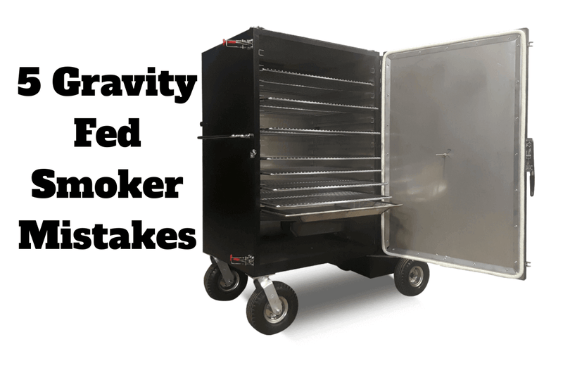common gravity fed smoker mistakes including temperature control, charcoal usage, airflow issues, and maintenance tips for better BBQ results