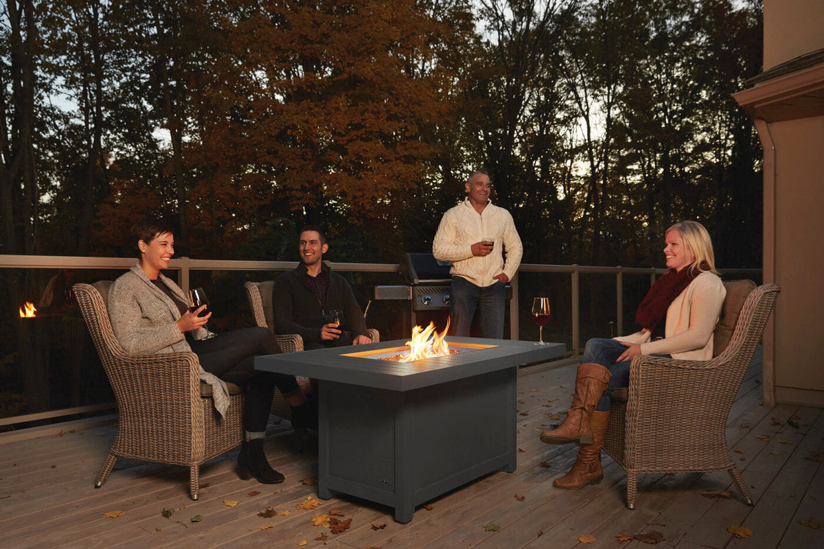 Round vs Rectangular Fire Pit Tables: How to Pick the Right Shape