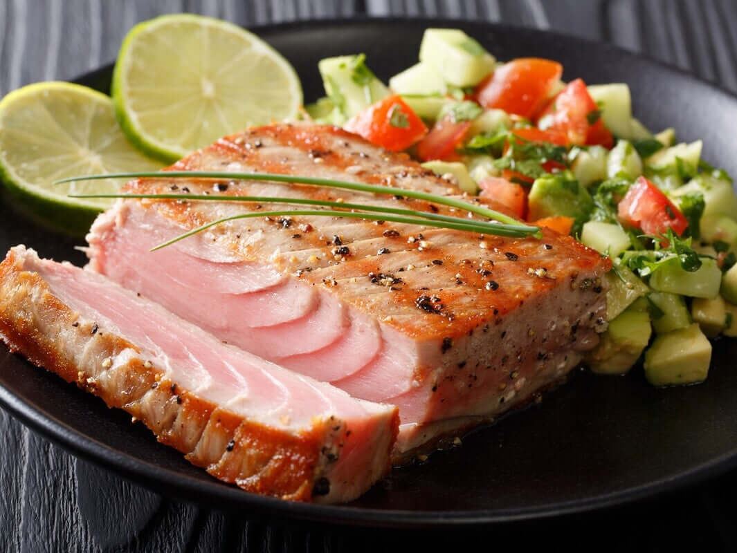 grill tuna steak