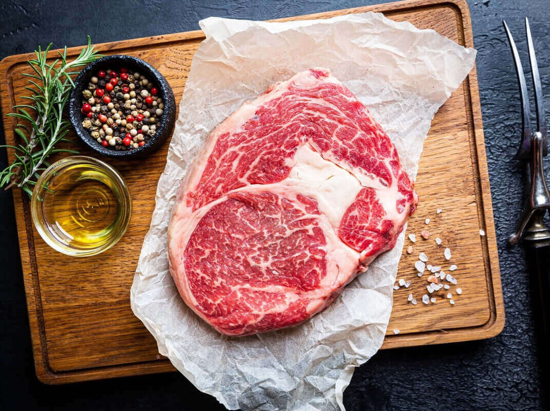 ribeye steak grill time