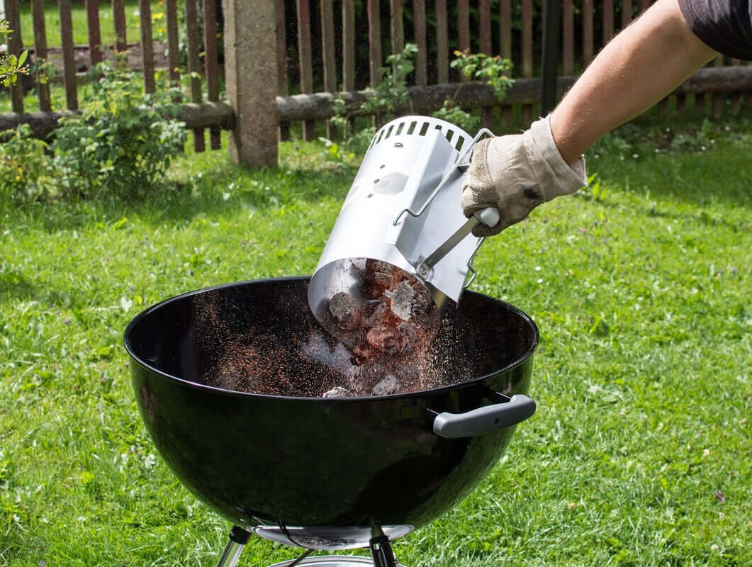 how to light charcoal grill