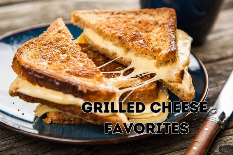 Recipt ideas for grilled cheese favorites