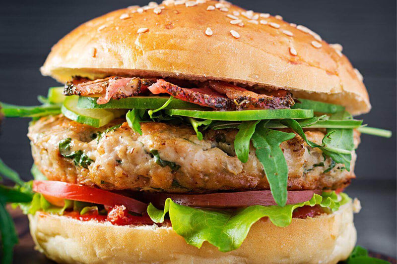 Grilling juicy turkey burgers on a gas grill for perfect BBQ flavor