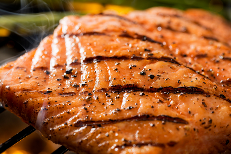 salmon doneness guide by DDR BBQ Supply