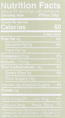 The Nutrition Facts label for WarPig BBQ’s War Pig FUBAR Flamethrower BBQ Sauce—a signature habanero BBQ sauce crafted for heat lovers—shows 60 calories per 2-tablespoon serving, with 0g total fat, 170mg sodium, 14g total carbohydrates, 13g sugars, 0g protein, 9mg calcium, 0mg iron, and 76mg potassium.