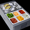 Dubler HEAT Flameless Chafer and Cooler™ | Greige Mist | DDR BBQ Supply