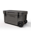 Blue Coolers Cobalt 55 Quart Wheeled Cooler With 5 Day Ice For Campers