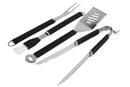 Mr. Bar-B-Q® 4 Piece Barbecue Tool Set – stainless grill tools with comfort grip from DDR BBQ Supply