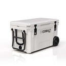 Blue Coolers Cobalt 55 Quart Wheeled Cooler With 5 Day Ice For Campers