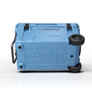 Blue Coolers Cobalt 55 Quart Wheeled Cooler With 5 Day Ice For Campers
