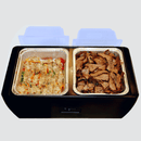 Dubler HEAT Flameless Chafer and Cooler™ | Metallic Gray | DDR BBQ Supply