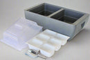 Dubler Party Cooler™ | Metallic Gray | DDR BBQ Supply