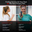 Prepared Hero Privacy Pen Hidden Camera & Tracker Detector