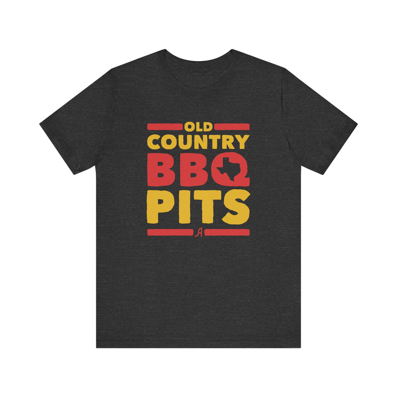 Old Country BBQ Pits Retro T-Shirt Printify