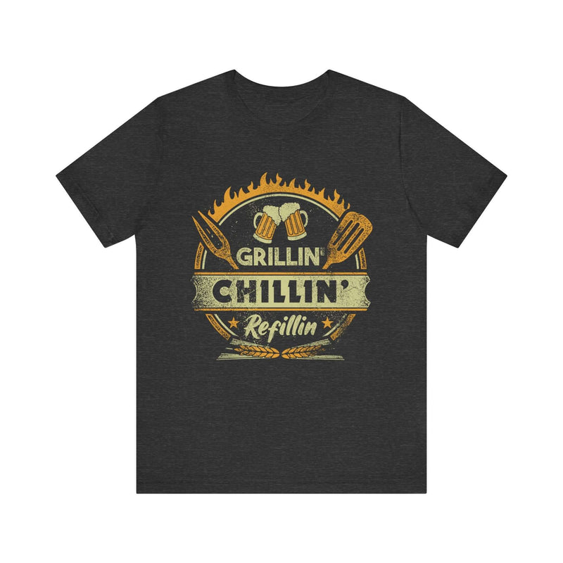 Grillin' Chillin' Refillin' Barbecue T-Shirt