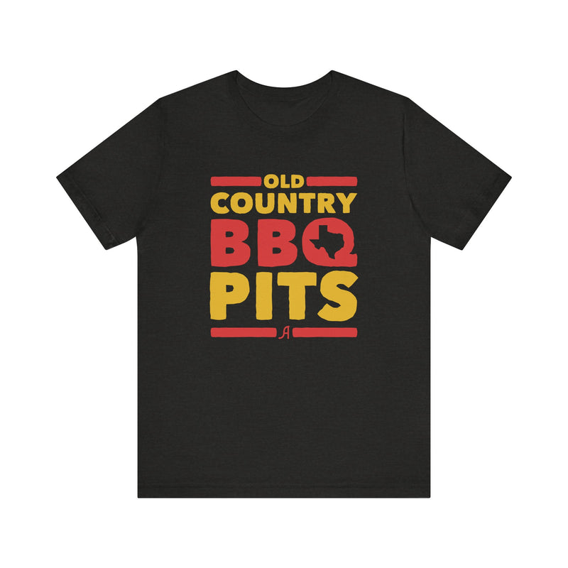 Old Country BBQ Pits Retro T-Shirt Printify