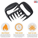 DDR BBQ Supply black meat shredding claws for BBQ grilling and meat preparation