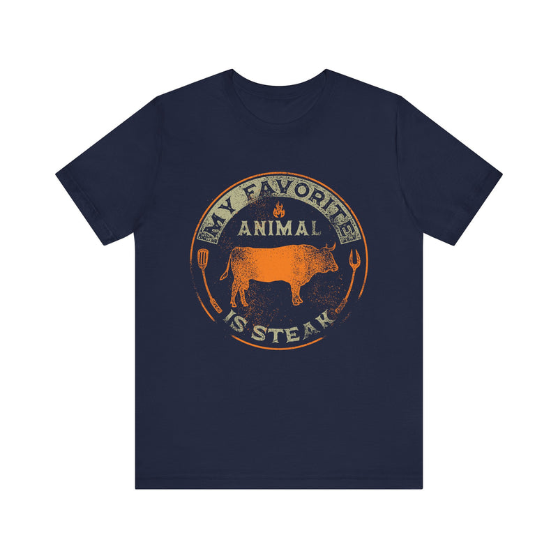 My Favorite Animal is Steak T-Shirt Printify